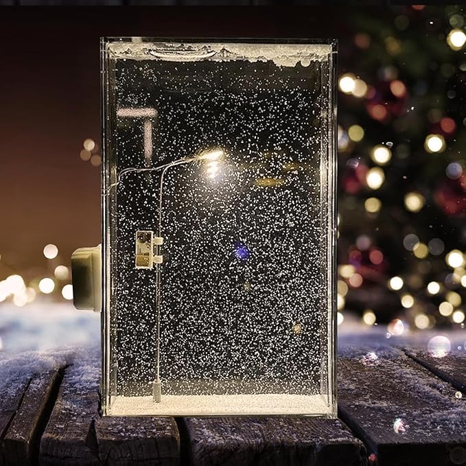 DIY WINTER SNOWFALL NIGHT LIGHT - VALENTINE'S GIFT (COD AVAILABLE)