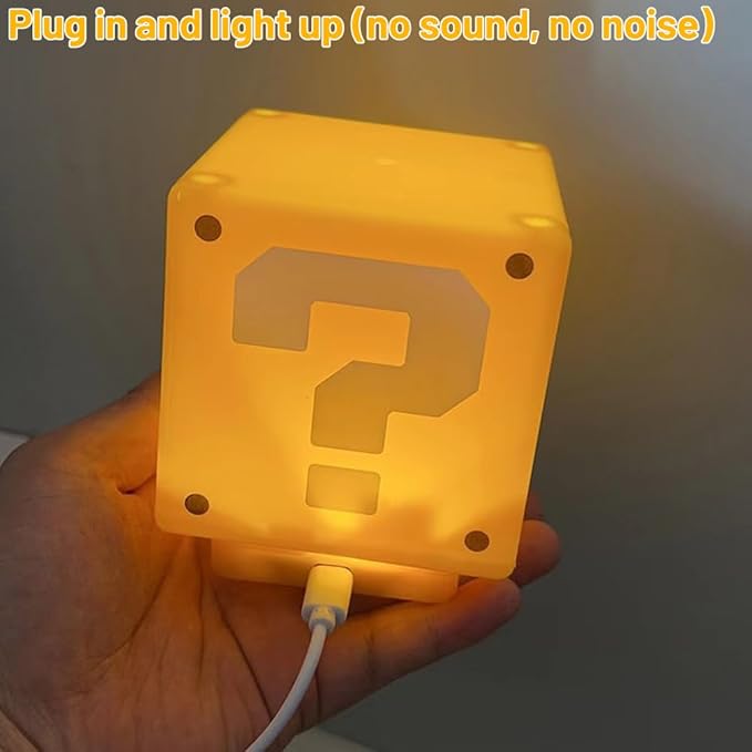 MARIO 3D BRICK ICON NIGHT LIGHT (COD AVAILABLE) - VALENTINE'S GIFT FOR BOYFRIEND