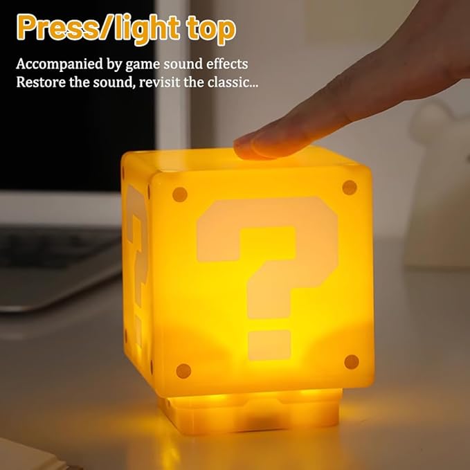 MARIO 3D BRICK ICON NIGHT LIGHT (COD AVAILABLE) - VALENTINE'S GIFT FOR BOYFRIEND