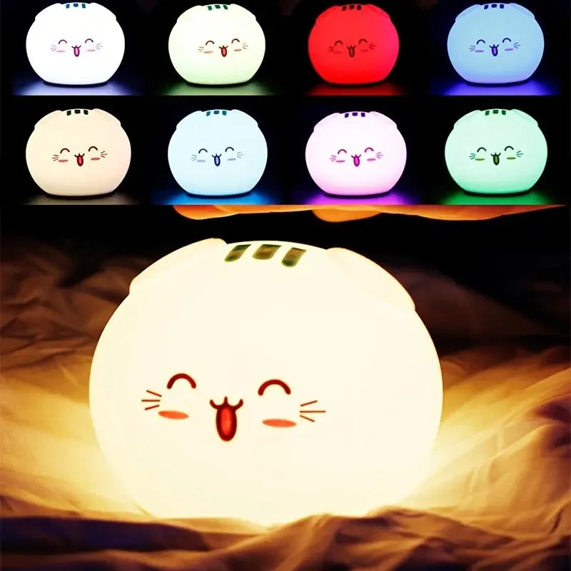 GLOWSKIN CAT NIGHT LIGHT - RED AND BLUE LIGHT THERAPY (COD AVAILABLE)