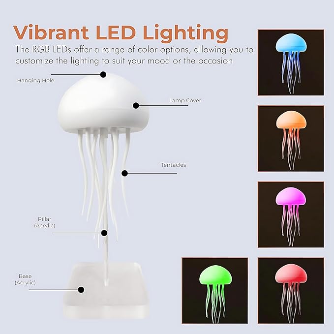 FLOATING JELLYFISH NIGHT LIGHT (COD AVAILABLE)